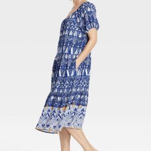 Knox Rose paisley midi dress Summer dress, vacation dress, resort wear Plus size